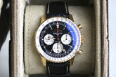 UNWORN 2024 Breitling RB0138 Navitimer 43mm 18K Rose Gold with Box & Papers