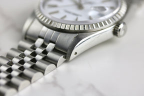 1991 ROLEX 16220 Datejust 36mm White Dial