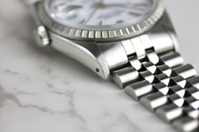 1991 ROLEX 16220 Datejust 36mm White Dial