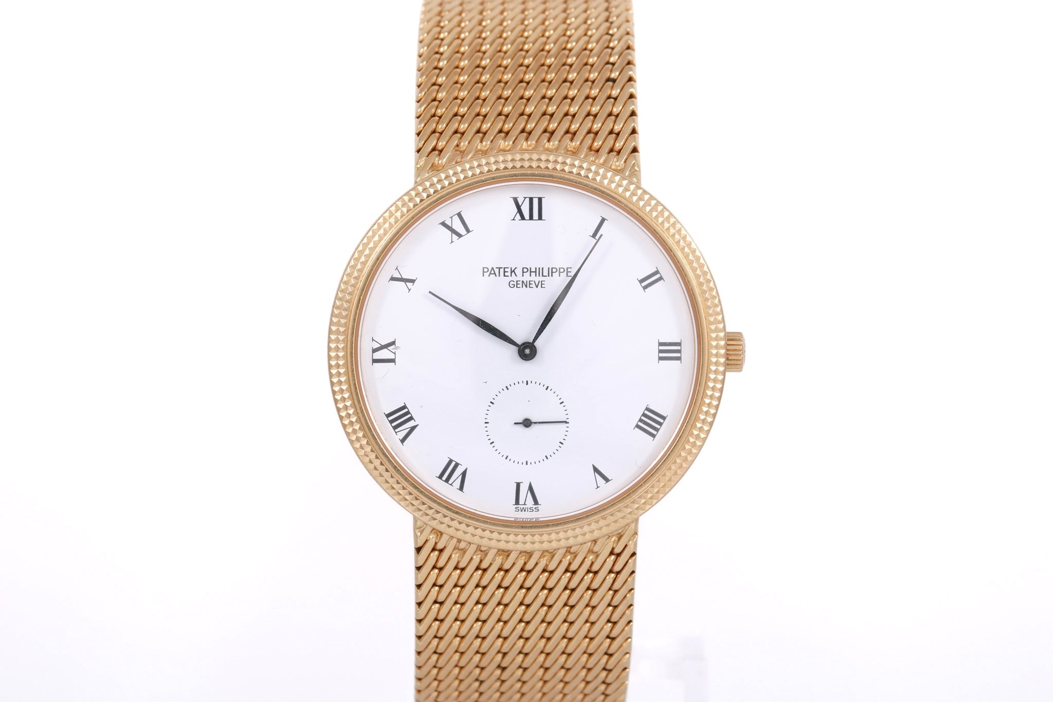 1990s Patek Philippe Calatrava 35mm 18K Yellow Gold - 3919J