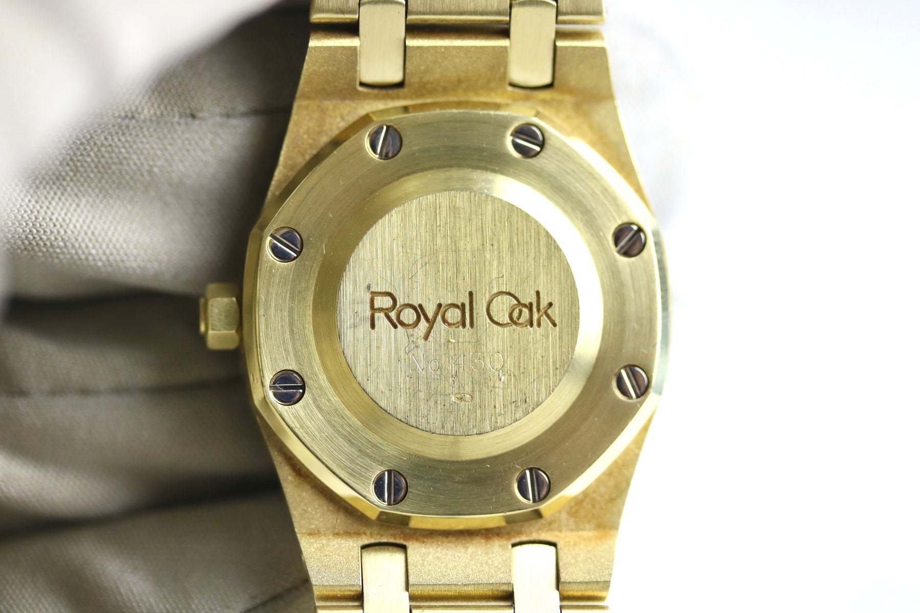 1970s Audemars Piguet 8638BA Royal Oak 29mm 18K Yellow Gold with Service Receipt