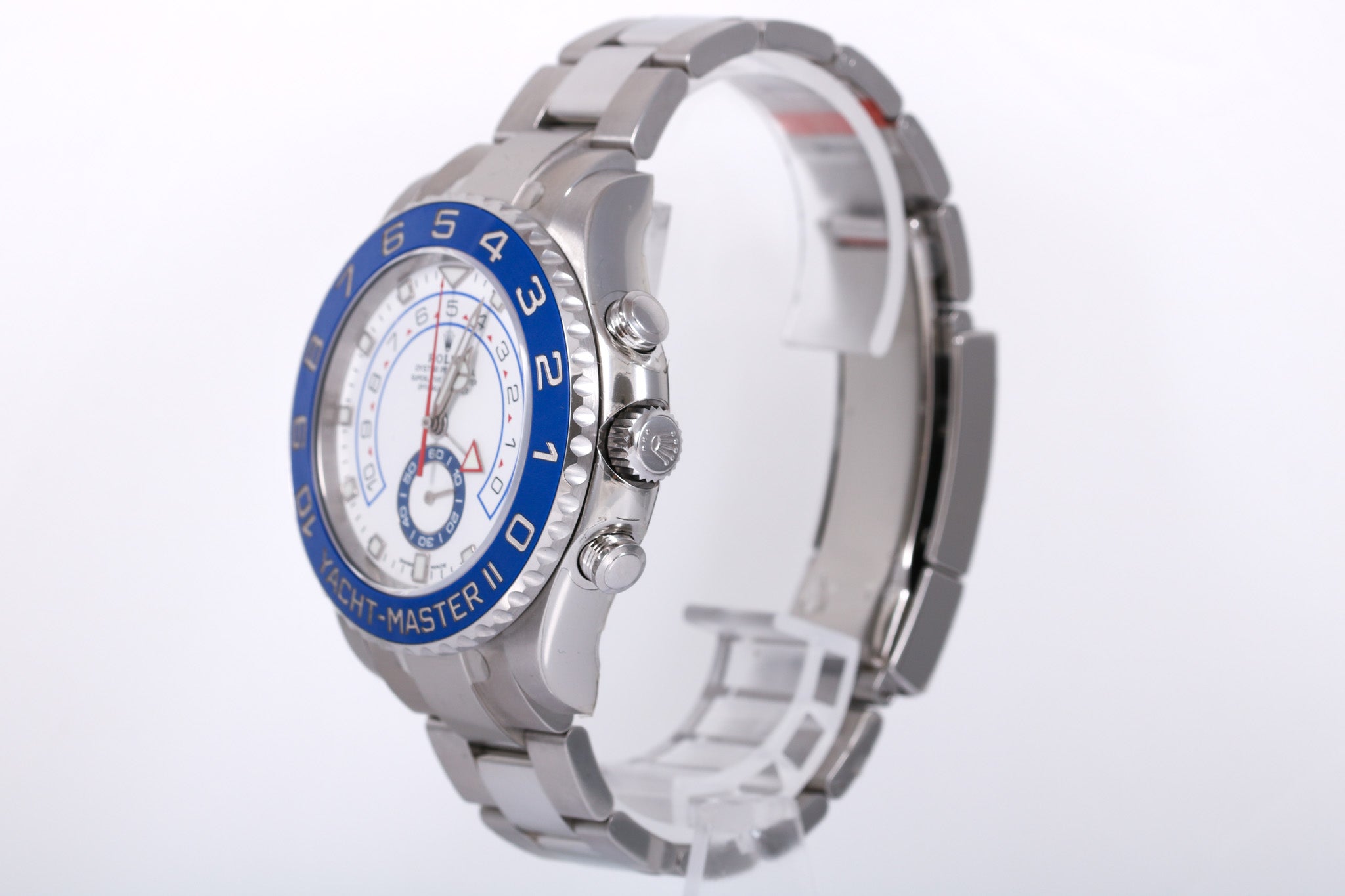 NOS Full Sticker 2018 Rolex Yachtmaster II - 116680 (Mercedes Hand)