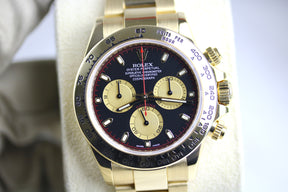 2019 ROLEX 116508 Daytona Paul Newman Dial 18K Yellow Gold with Box & Papers