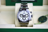 2021 ROLEX 116500LN Daytona White Dial Panda with Box & Papers