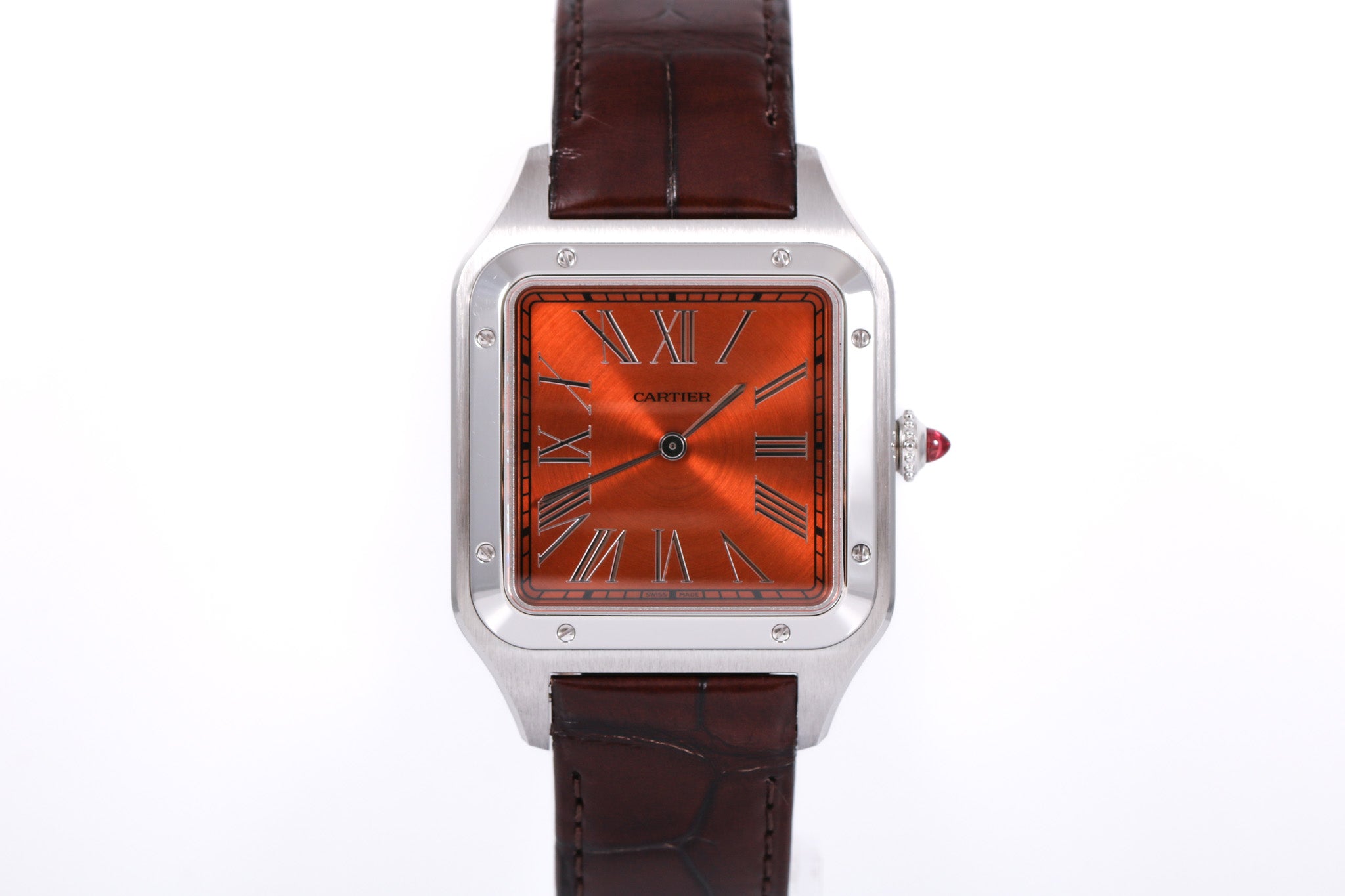 2025 Cartier Santos Dumont Platinum 34mm - WGSA0113 (200pcs Limited)