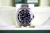 2012 ROLEX 114060 No-Date Submariner with Box & Papers