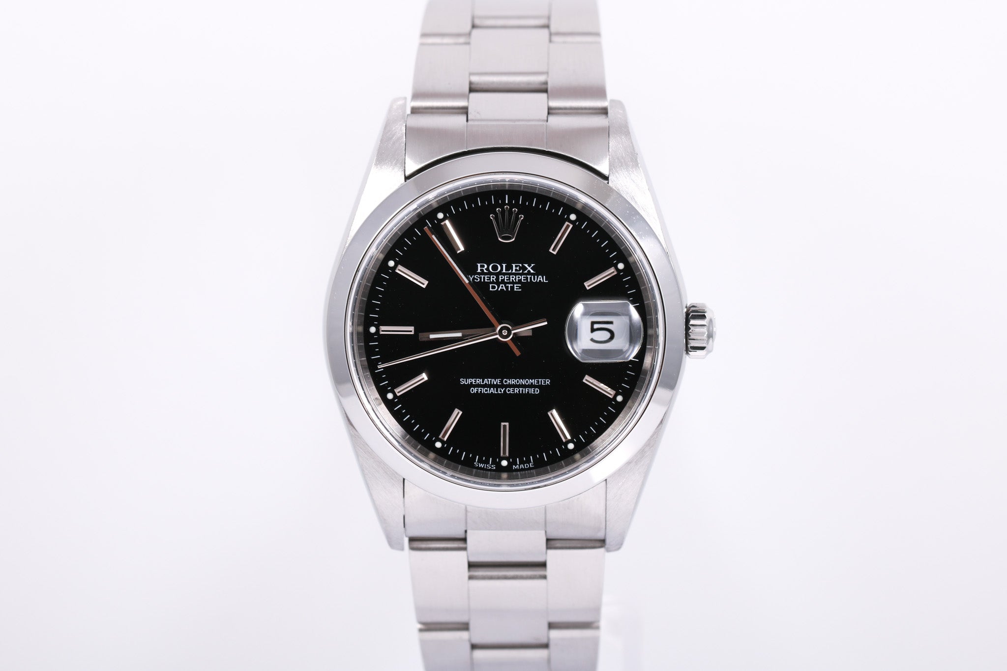 1999 Rolex Oyster Perpetual Date 34mm - 15200 (Black)