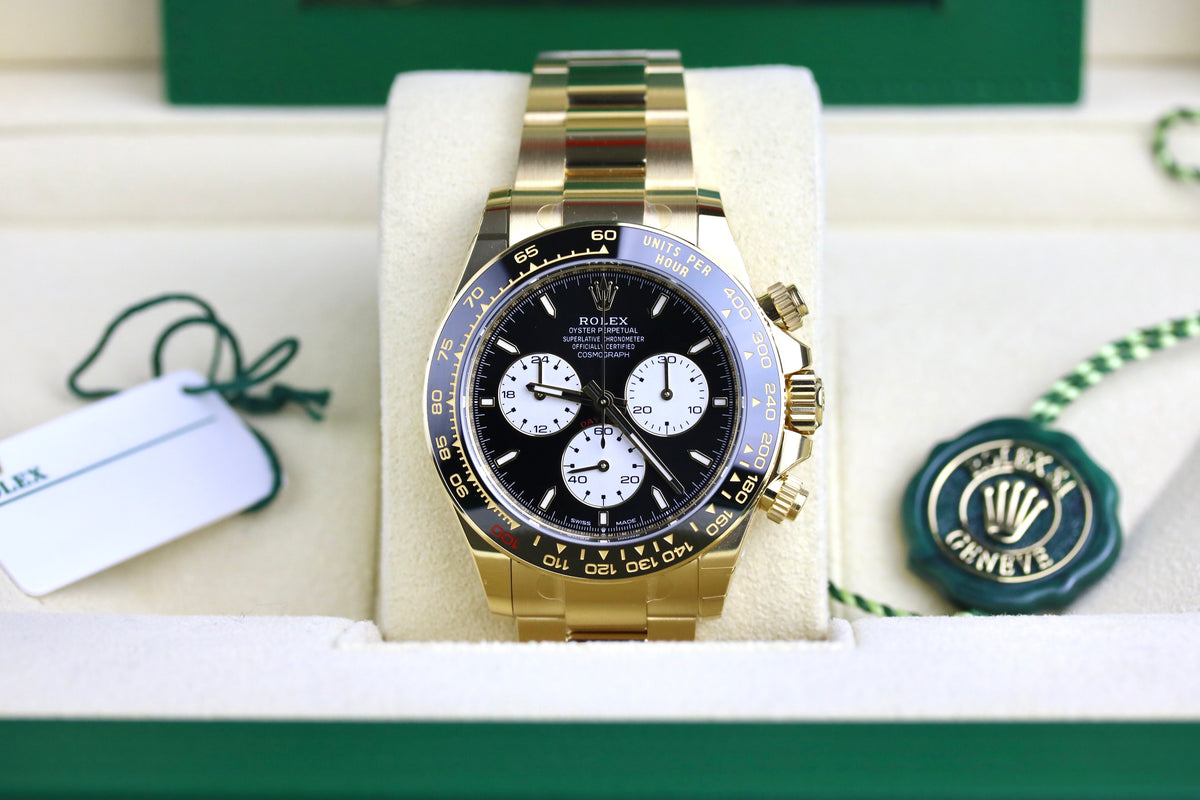 UNWORN STICKERED 2025 ROLEX 126528LN Daytona Le Mans with Box & Papers