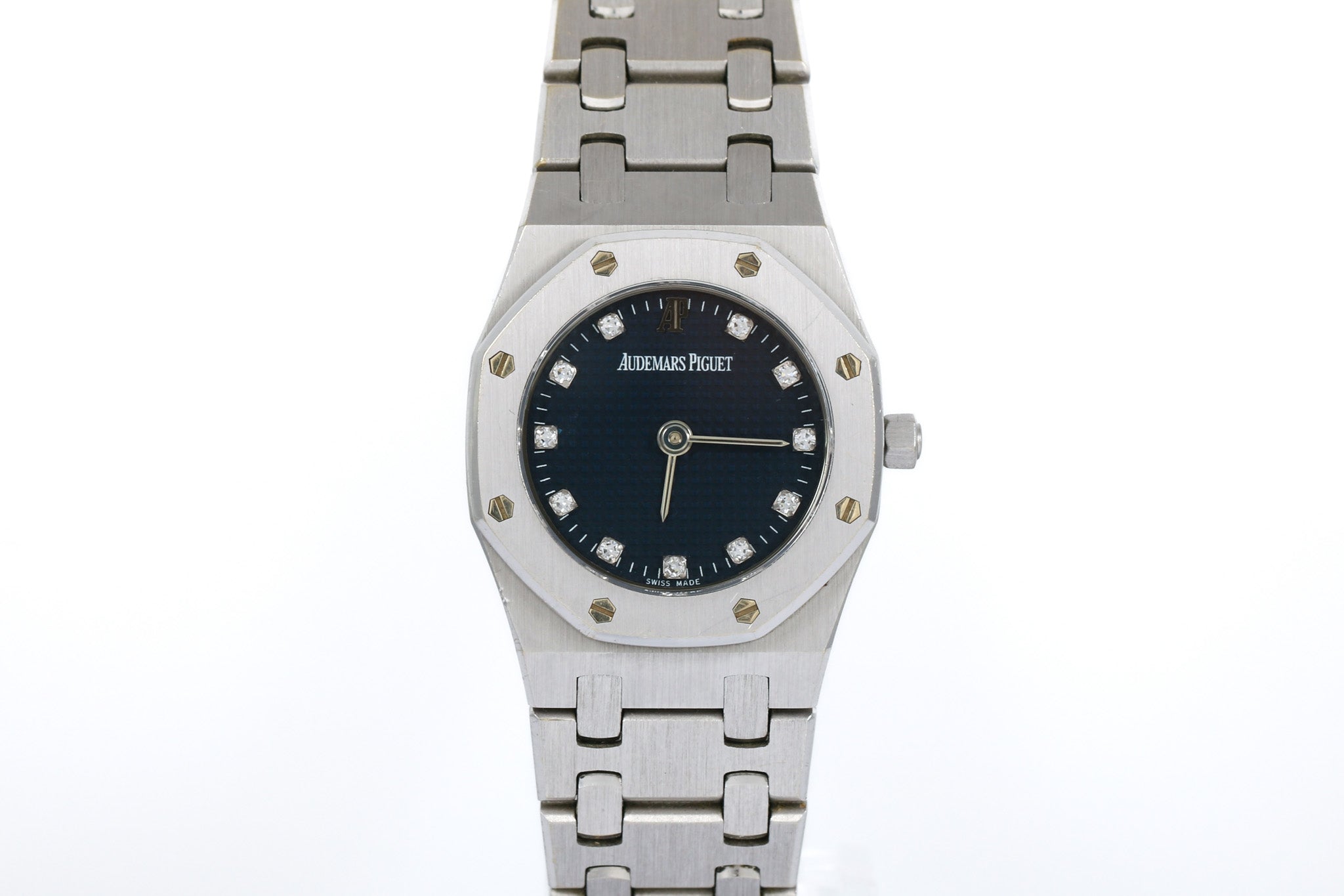 1999 Audemars Piguet Royal Oak 26mm 18K White Gold - 66339BC (Blue)