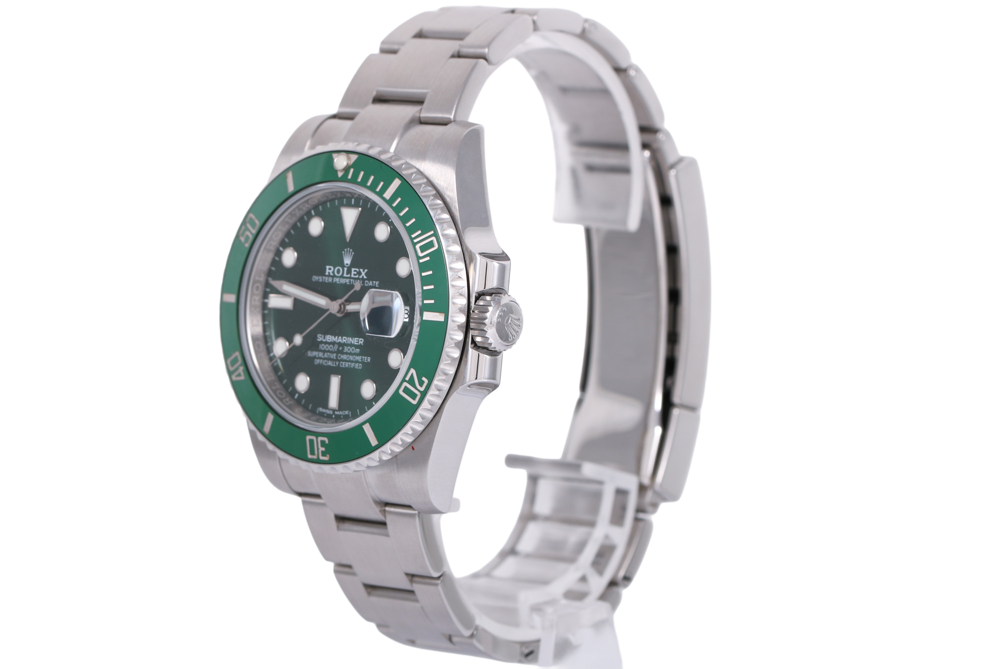2016 Rolex Submariner Date - 116610LV (Hulk)
