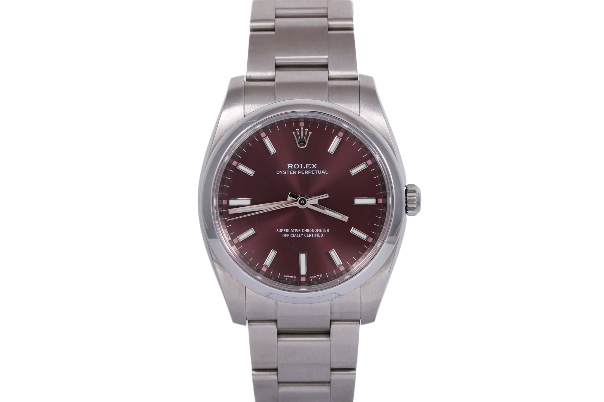 2019 Rolex Oyster Perpetual 34mm - 114200 (Grape)