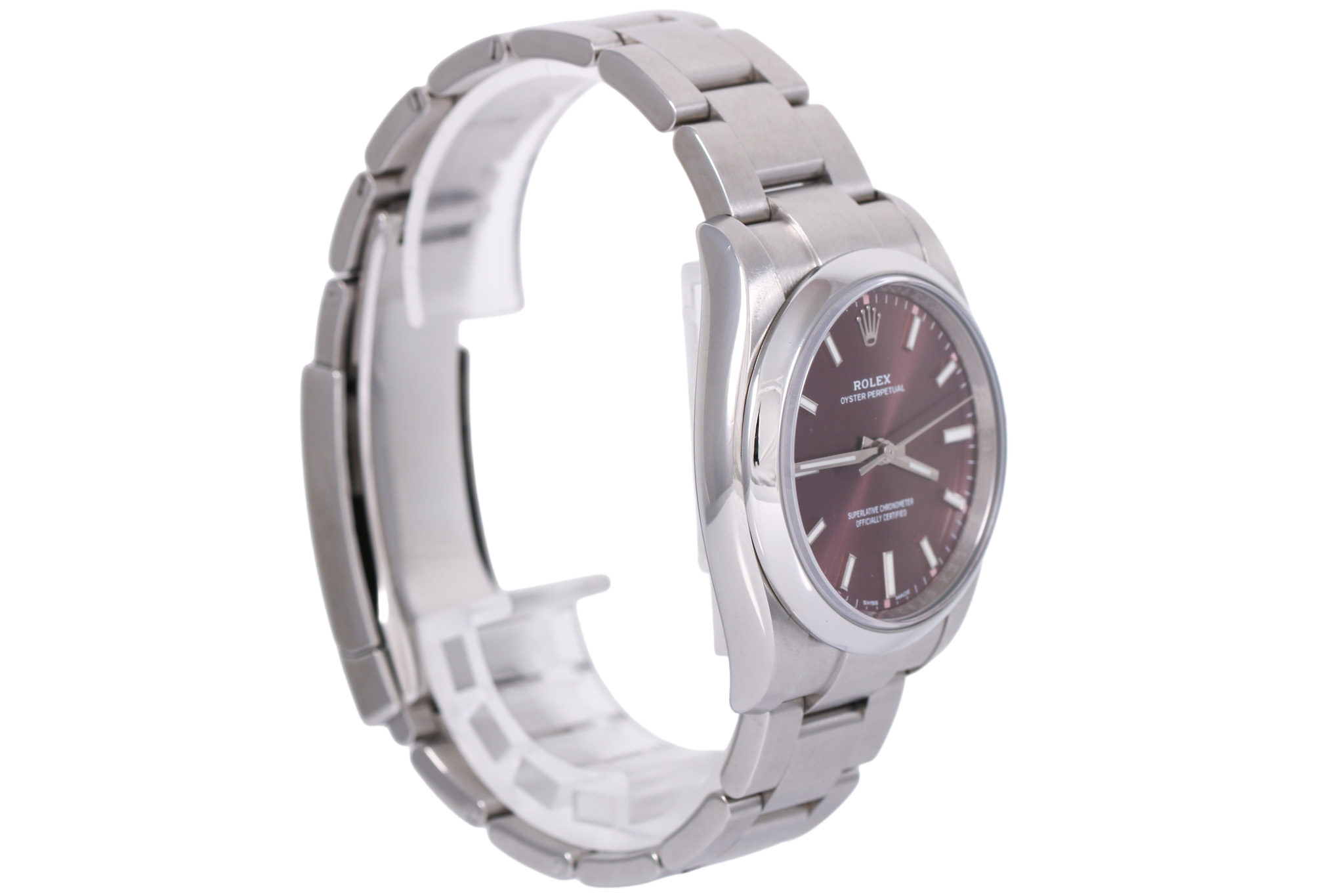 2019 Rolex Oyster Perpetual 34mm - 114200 (Grape)