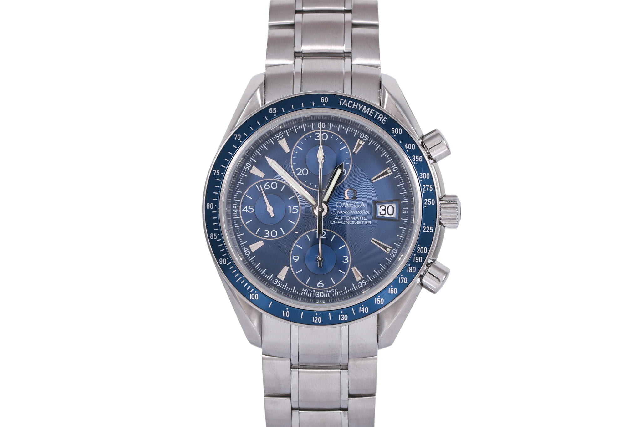 2007 OMEGA Speedmaster Daydate 40mm - 3212.80 (Blue)