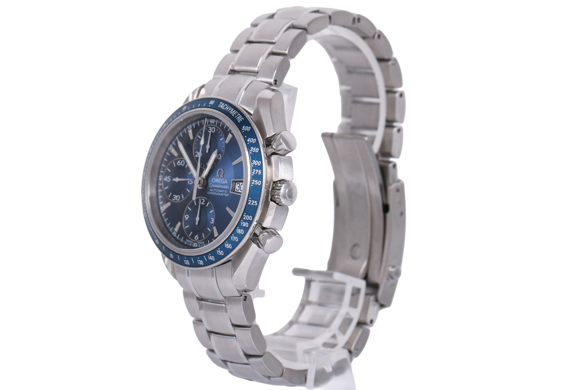 2007 OMEGA Speedmaster Daydate 40mm - 3212.80 (Blue)