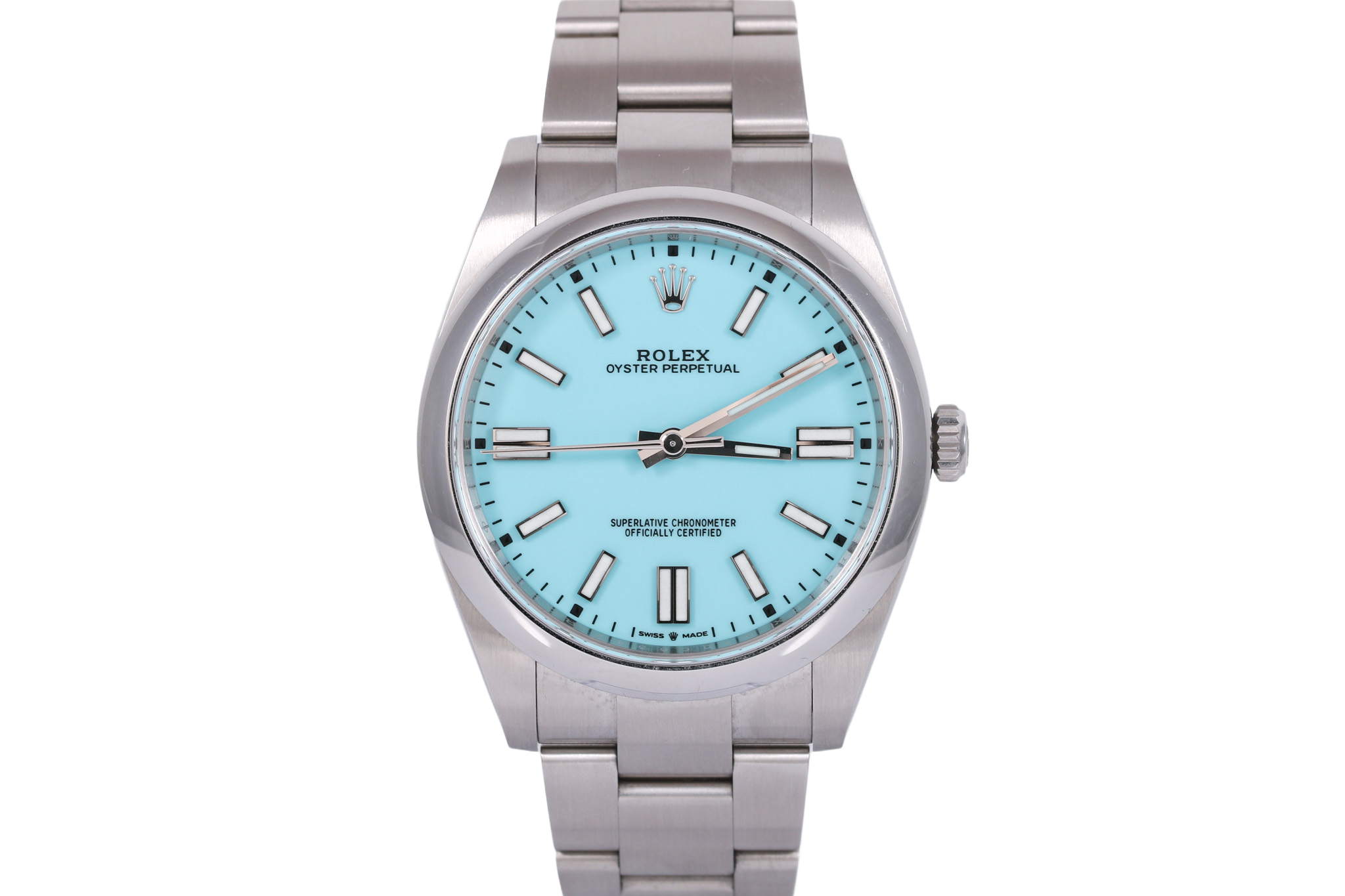 2021 Rolex Oyster Perpetual 41mm - 124300 (Turquoise)