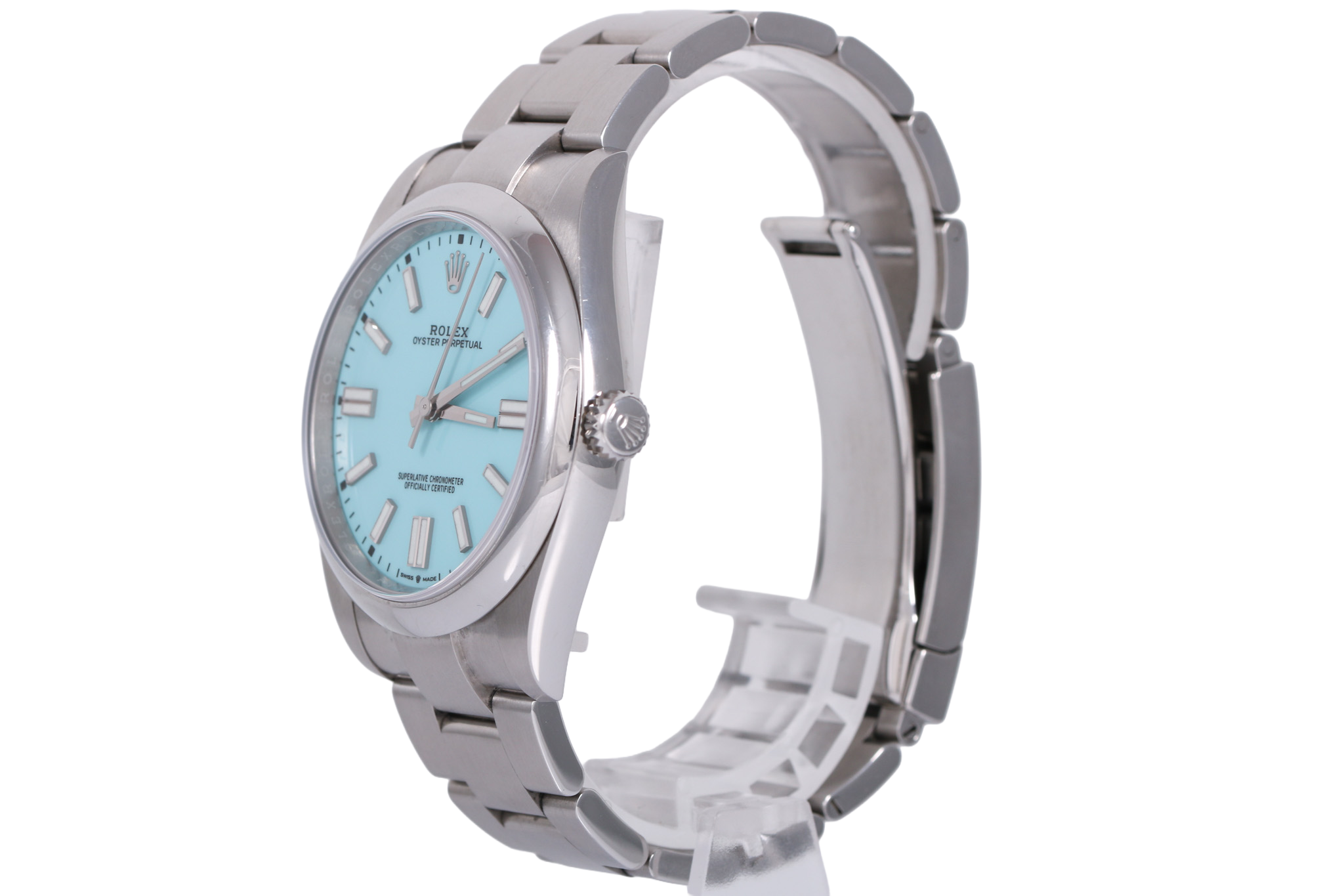 2021 Rolex Oyster Perpetual 41mm - 124300 (Turquoise)