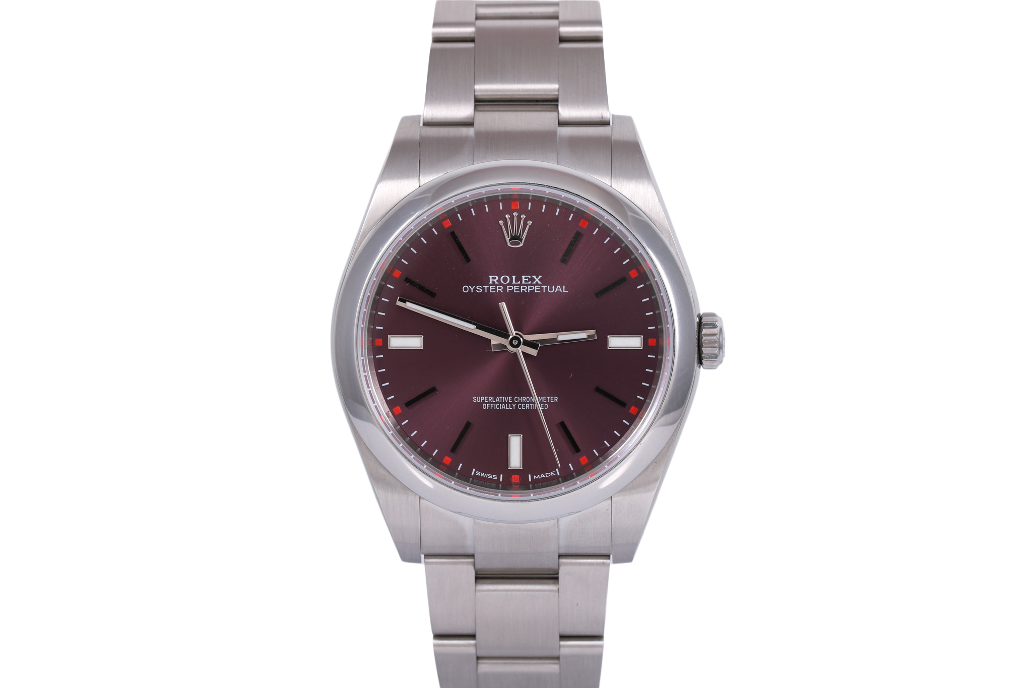 2017 Rolex Oyster Perpetual 39mm - 114300 (Grape)