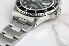 1991 ROLEX 16610 Submariner Holes Case Patina