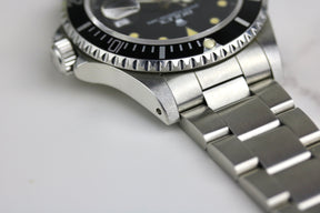 1991 ROLEX 16610 Submariner Holes Case Patina