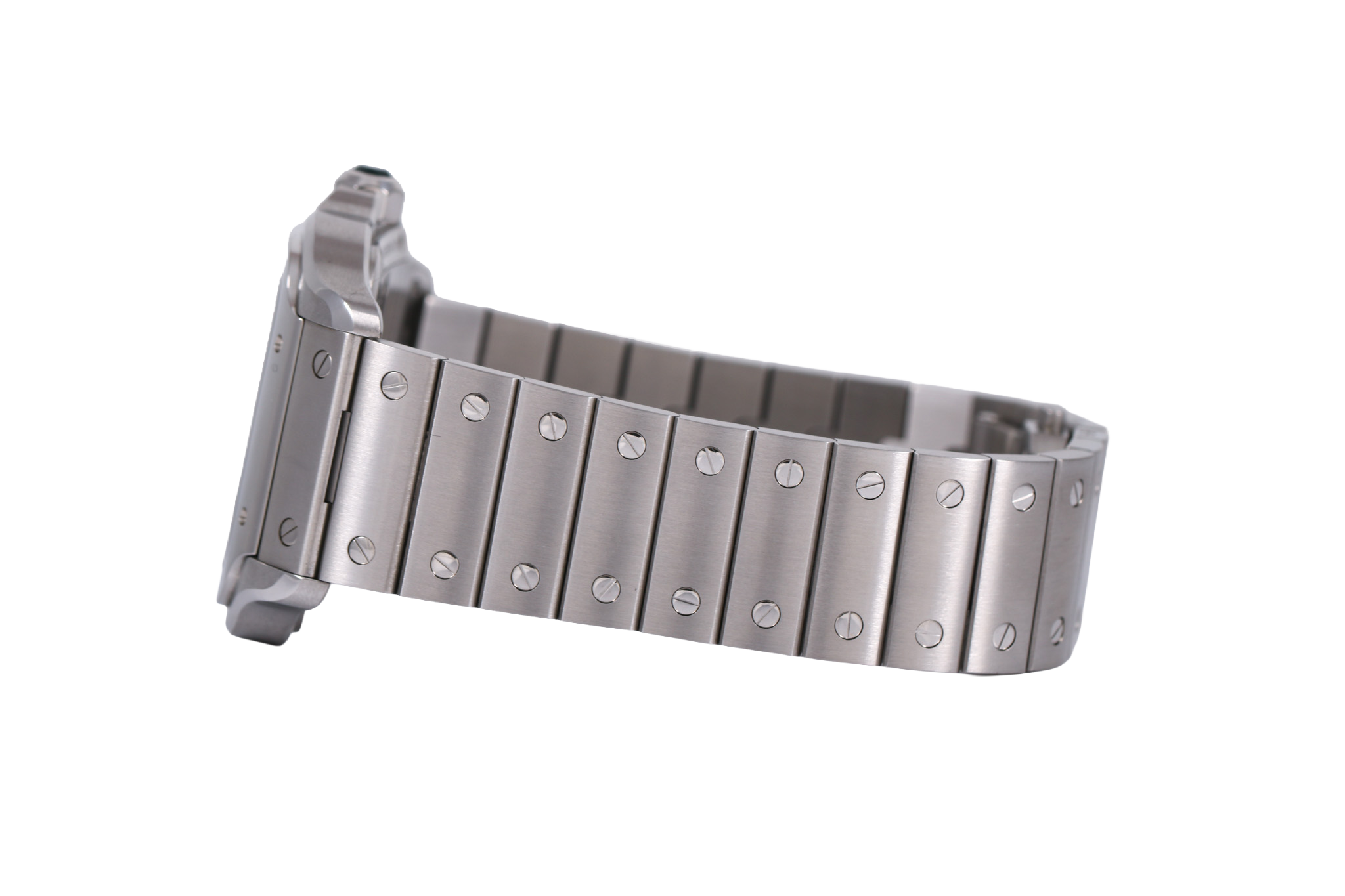 2023 Cartier Santos Skeleton 39.8mm - WHSA0028 (Green)