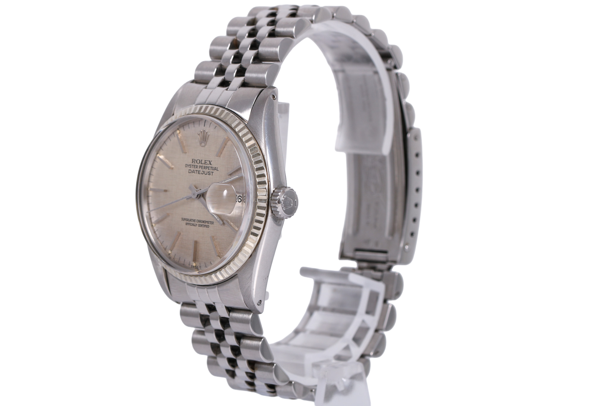 1978 Rolex Datejust 36mm - 16014 (Silver Linen)