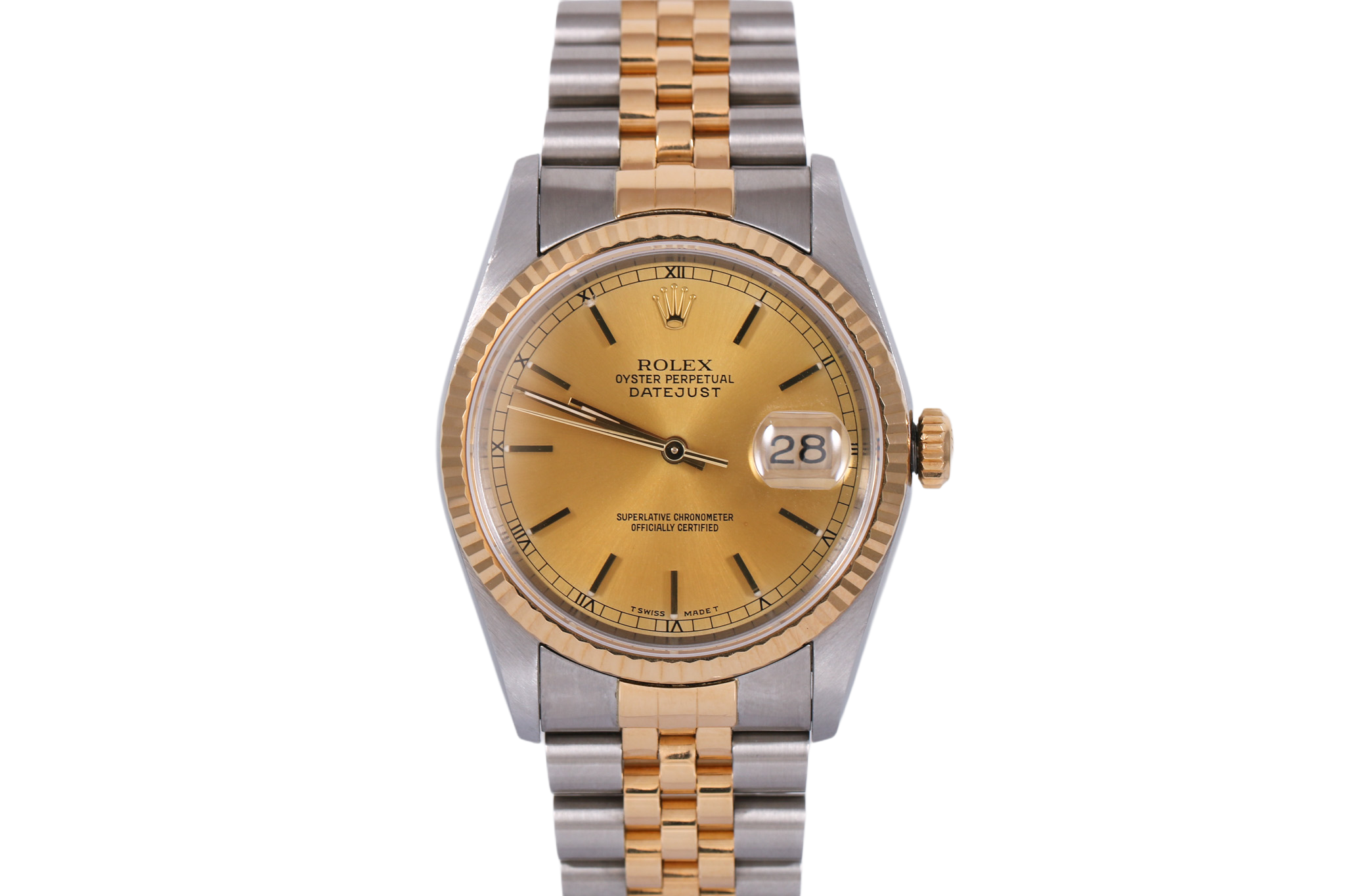 1991 Rolex Datejust 36mm - 16233 (Champagne)