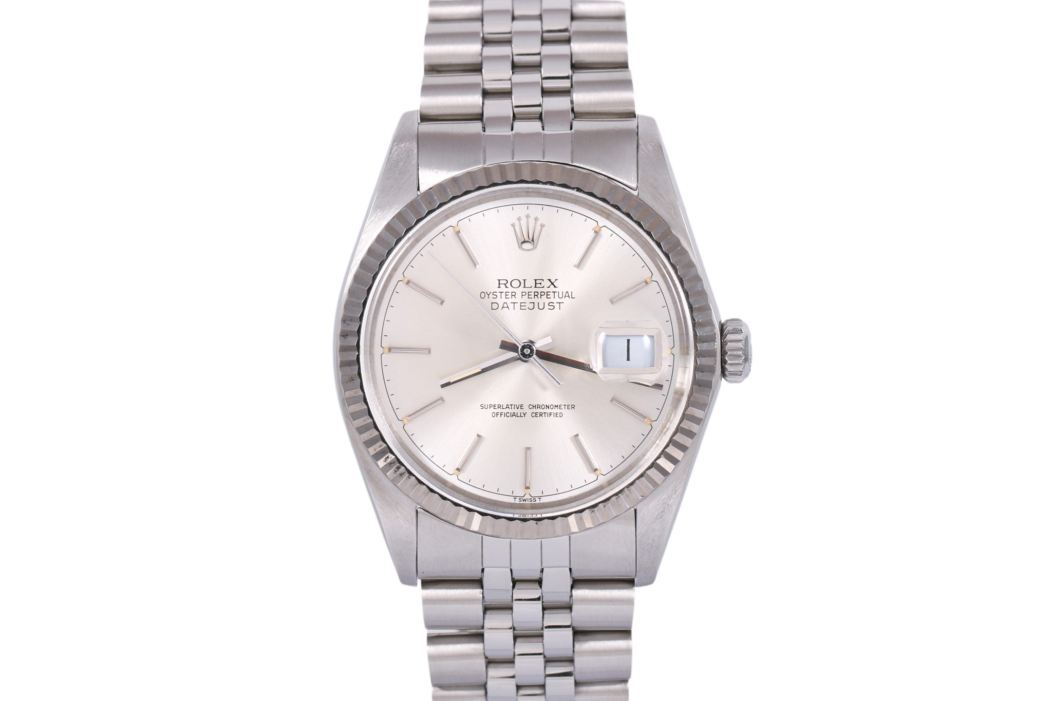 1985 Rolex Datejust 36mm - 16014 (Silver)