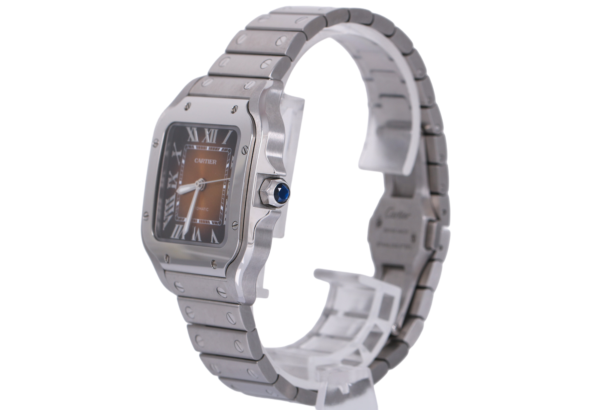 2024 Cartier Santos Medium - WSSA0065 (Gradient Brown)