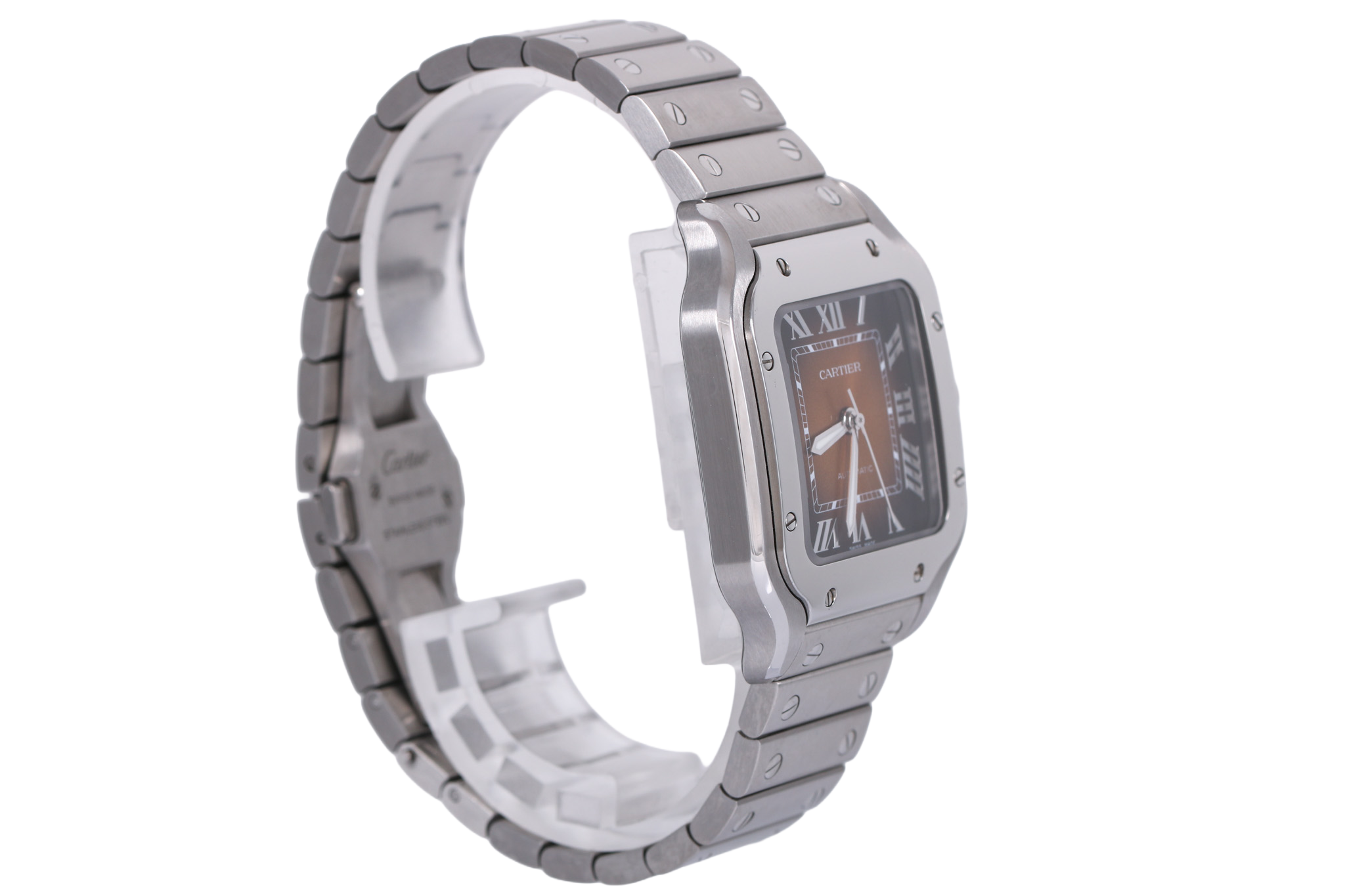 2024 Cartier Santos Medium - WSSA0065 (Gradient Brown)