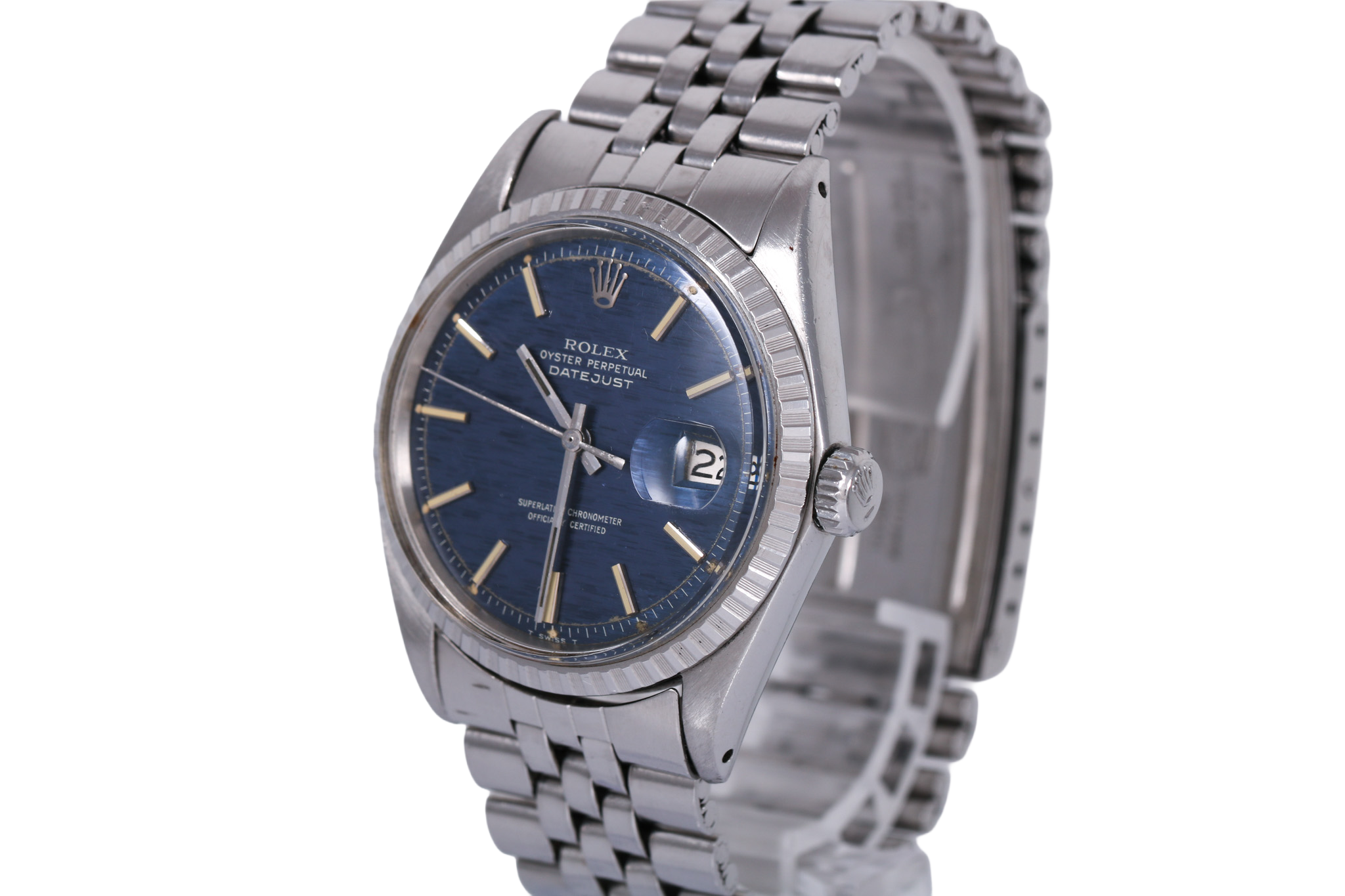 1969 Rolex Datejust 36mm - 1603 (Blue Mosaic)