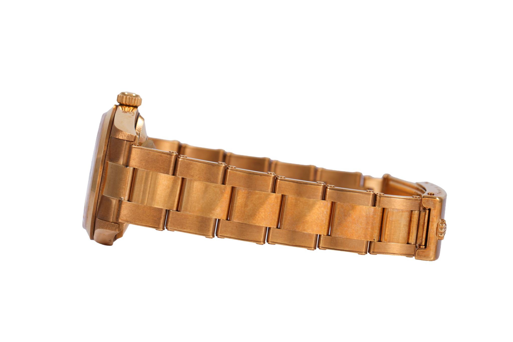 UNPOLISHED 1994 Rolex Oyster Perpetual 31mm 18K Yellow Gold - 67488 (Blue)