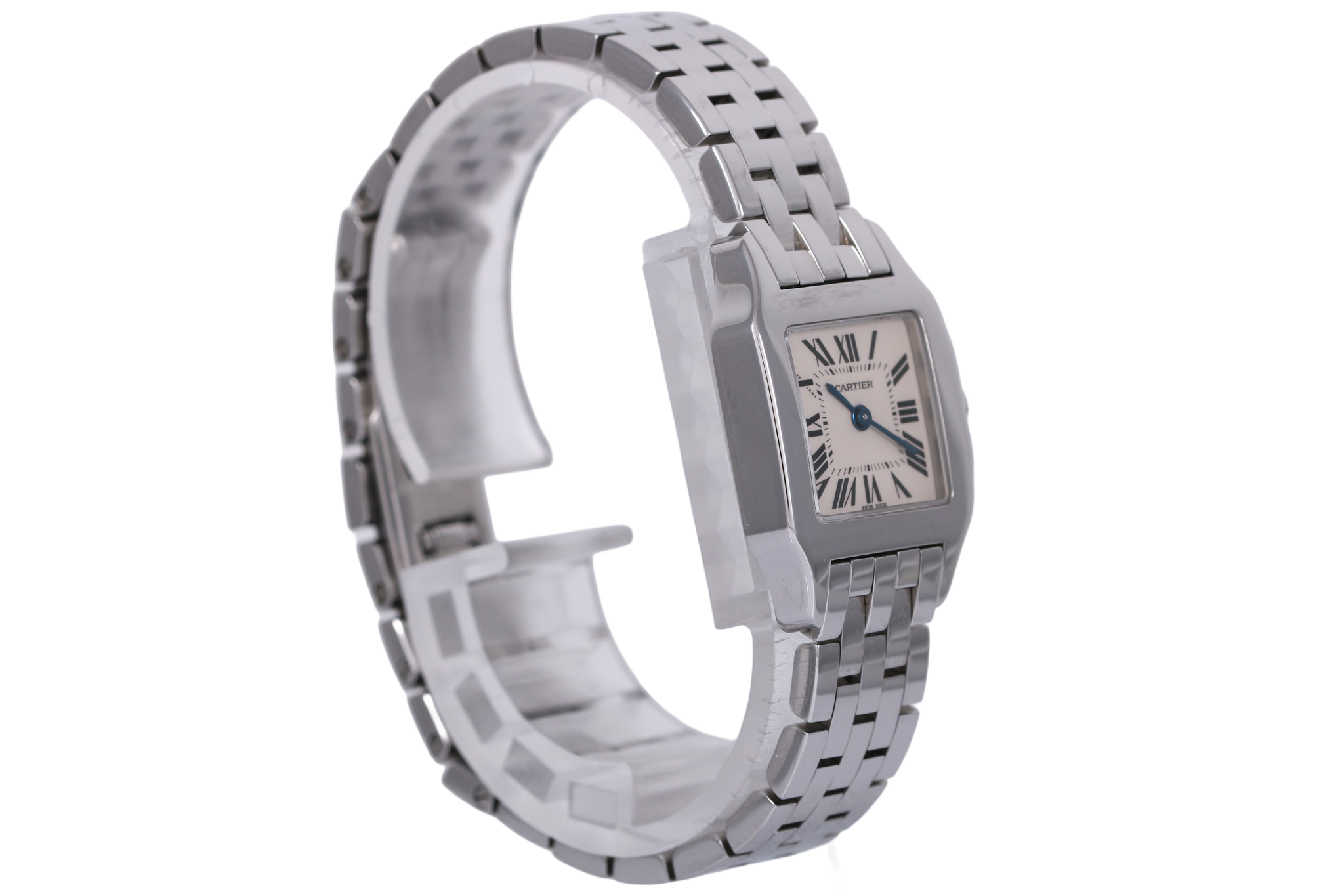 2007 Cartier Santos Demoiselle 20mm - W25064Z5 (White)
