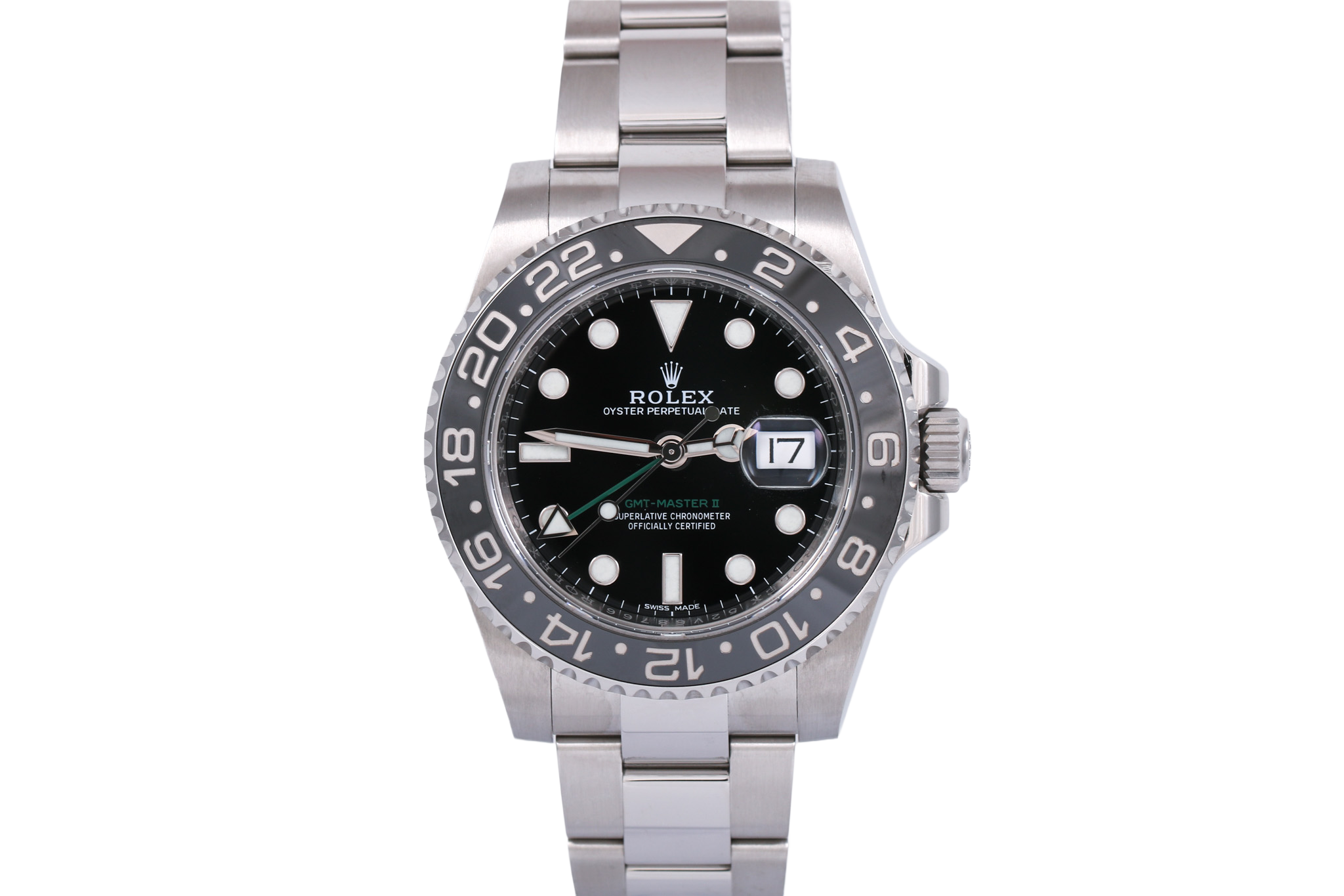 2019 Rolex GMT-MASTER II - 116710LN (Green Arrow)