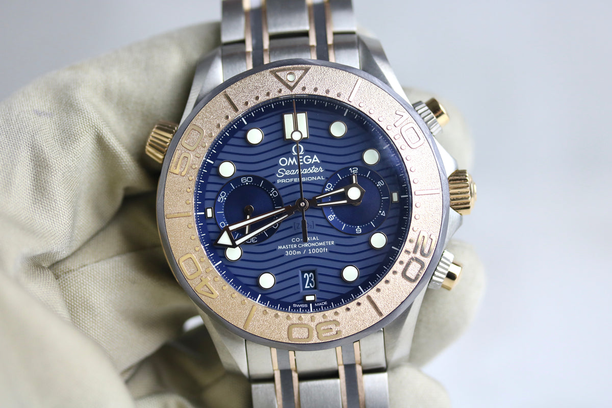 2021 OMEGA 210.60.44.51.03.001 Seamaster Diver 300M with Box & Papers