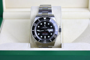UNWORN 2020 ROLEX 126600 Red Sea-Dweller with Box & Papers