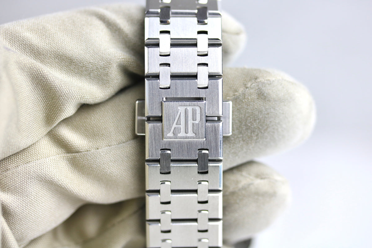 2017 Audemars Piguet 15450ST Royal Oak 37mm Blue Dial with Box & Papers