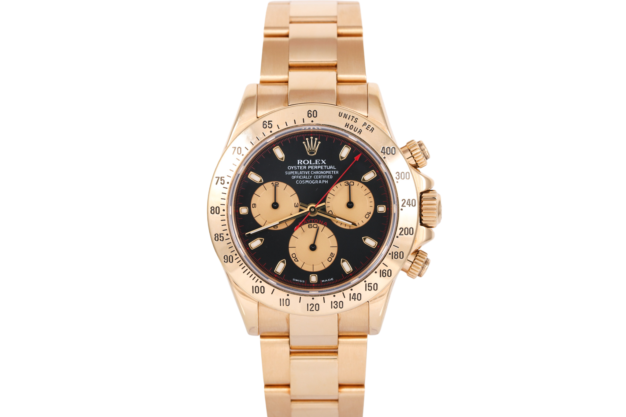 2004 Rolex Daytona 18K Yellow Gold - 116528 (Paul Newman)