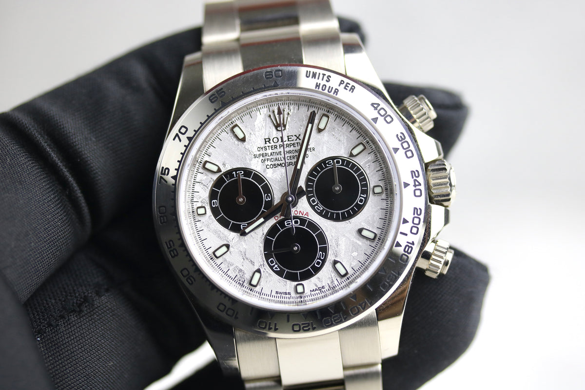 UNPOLISHED 2023 ROLEX 116509 Daytona Meteorite with Box & Papers