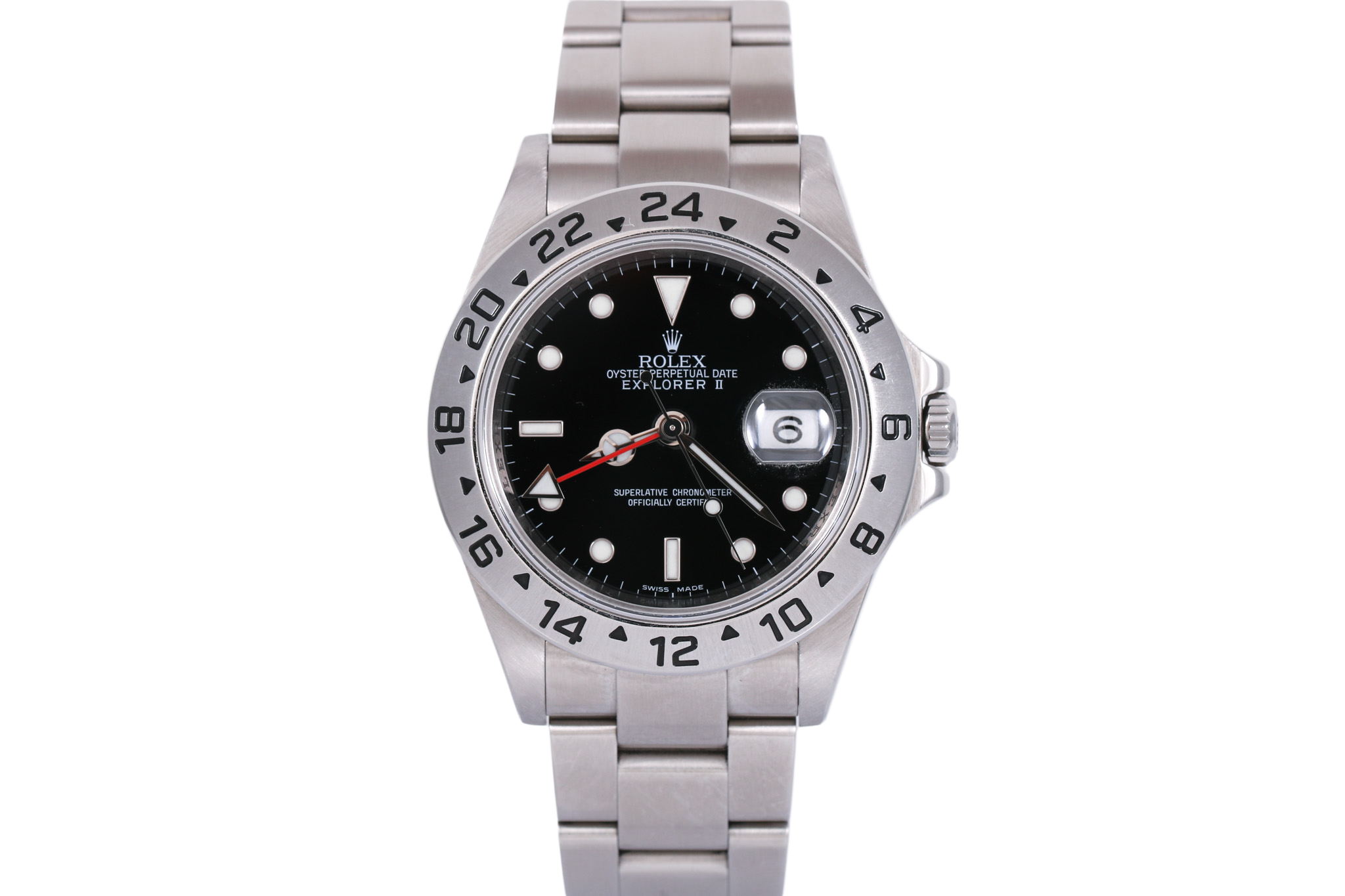 3186 Caliber 2013 Rolex Explorer 40mm Inner Bezel Engraved - 16570 (Black)