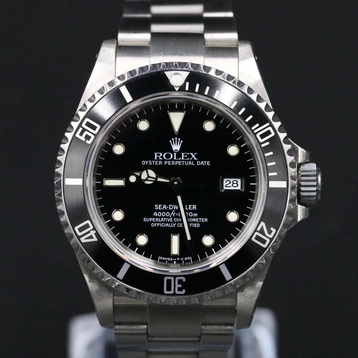 1994 Rolex 16600 Sea-Dweller Holes Case Unpolished