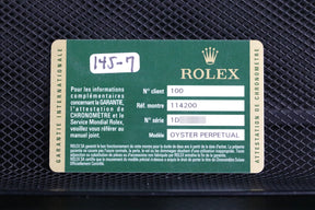 2013 Rolex 114200 Air-King 34mm with Card