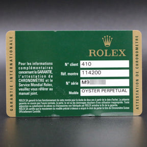 2007 Rolex 114200 34mm Air-King Box & Papers