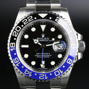 2013 Rolex 116710BLNR GMT MASTER Ⅱ "Batman" with Box & Card