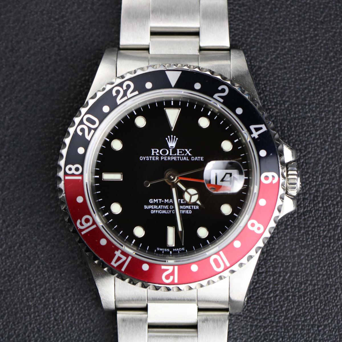 1994 Rolex 16710 GMT Master Ⅱ "Coke" with Holes Case