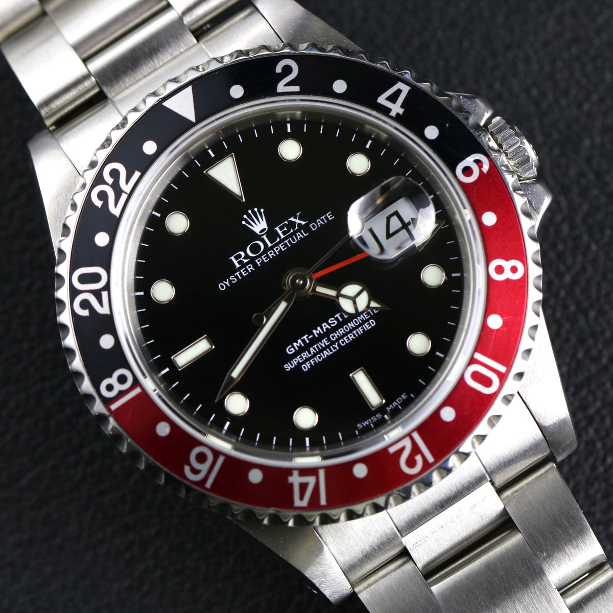 1994 Rolex 16710 GMT Master Ⅱ "Coke" with Holes Case