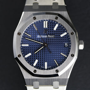 2022 Audemars Piguet 15500ST 41mm Royal Oak Blue Dial