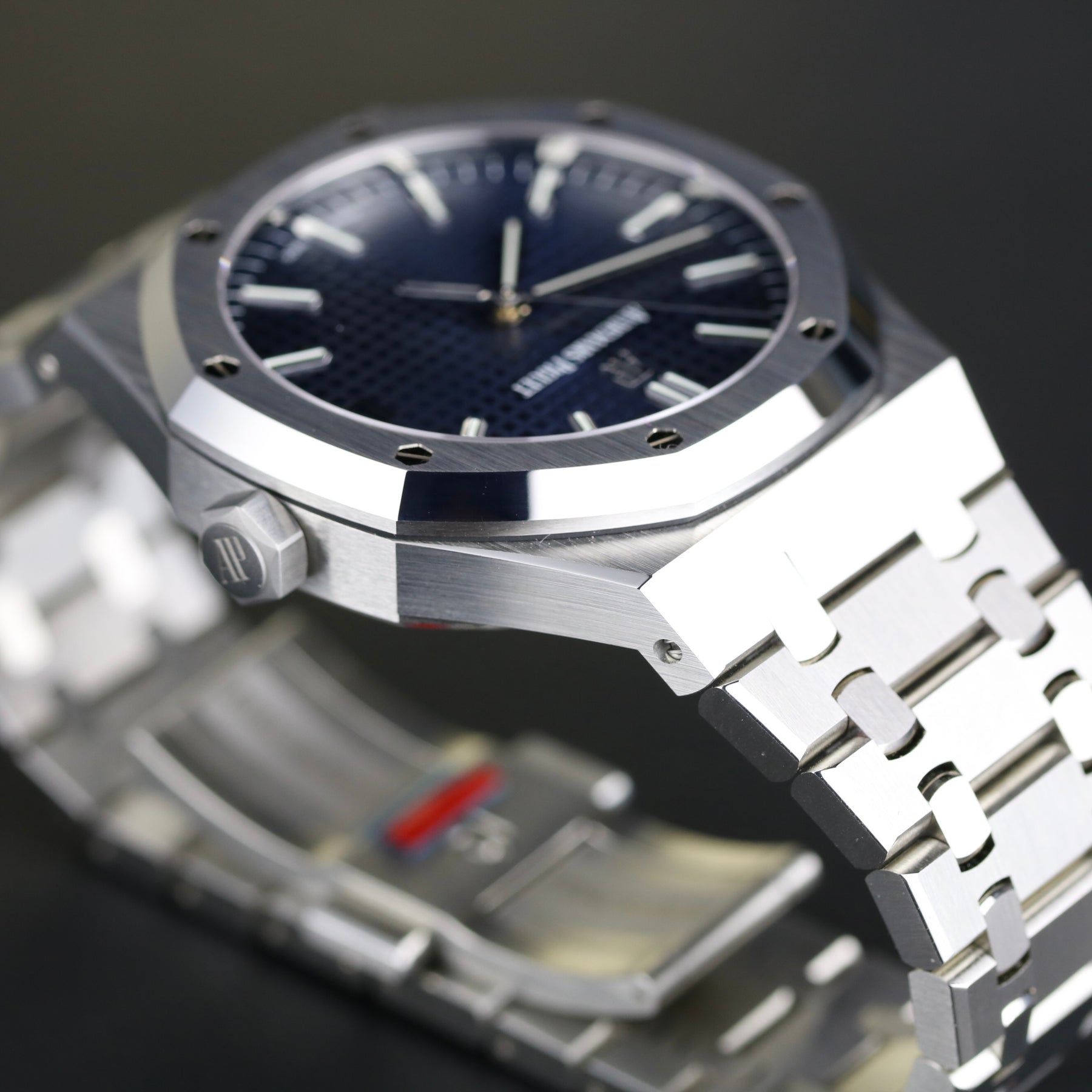 2022 Audemars Piguet 15500ST 41mm Royal Oak Blue Dial