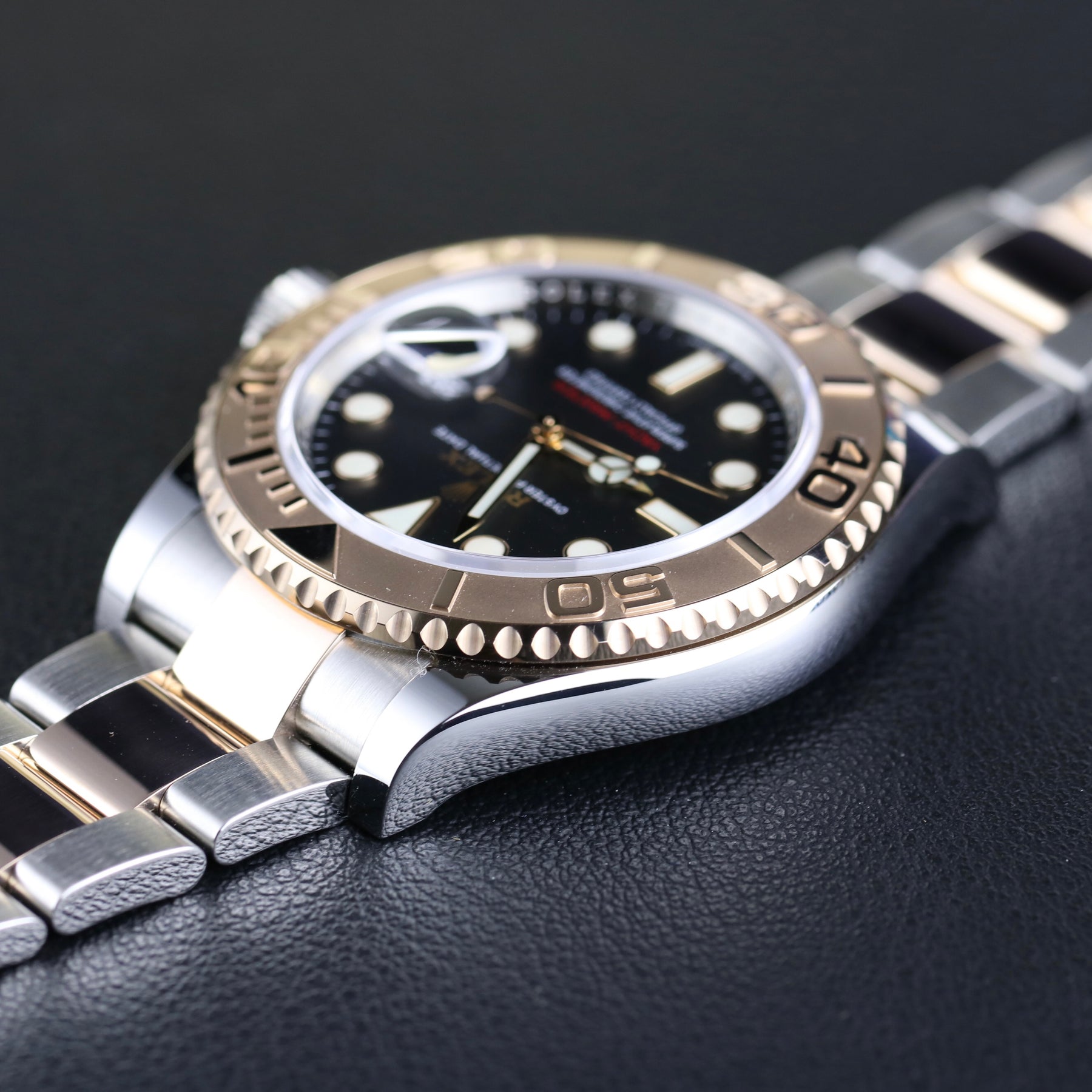 2021 Rolex 126621 SS/RG Yacht-Master Black Dial