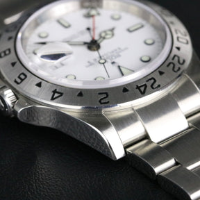 2008 Rolex 16570 Explorer Ⅱ Polar Inner Bezel Engraved