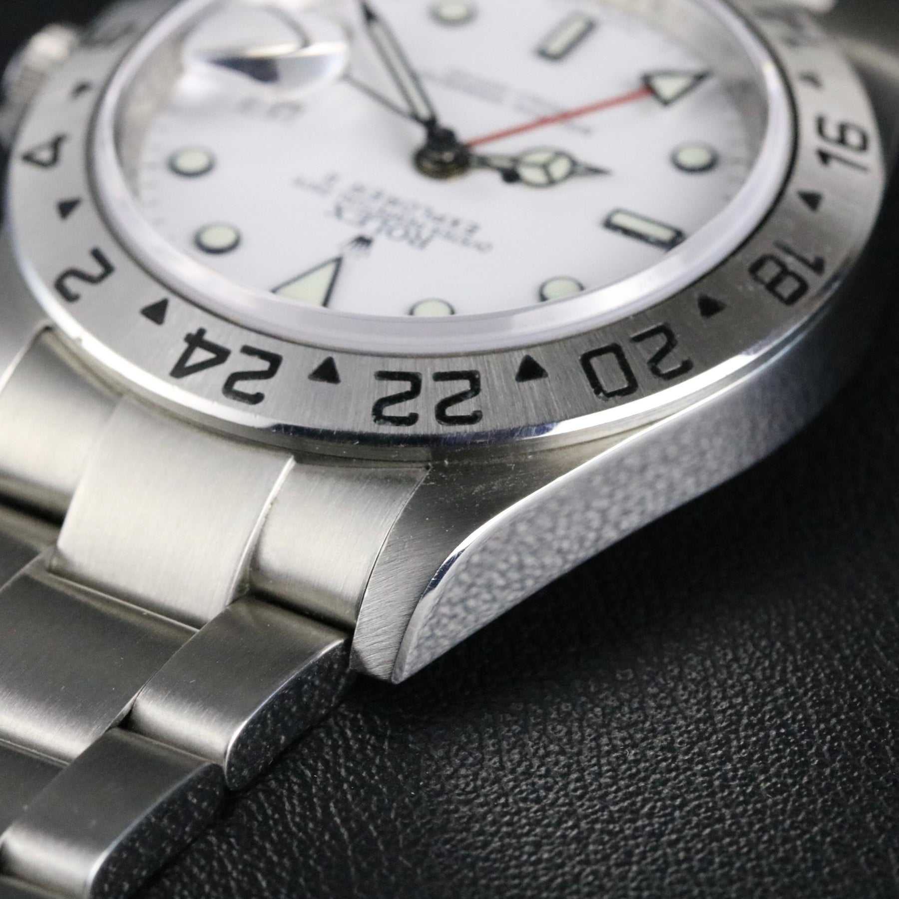 2008 Rolex 16570 Explorer Ⅱ Polar Inner Bezel Engraved